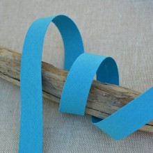 Plain bias tape 20 mm - Turquoise 220